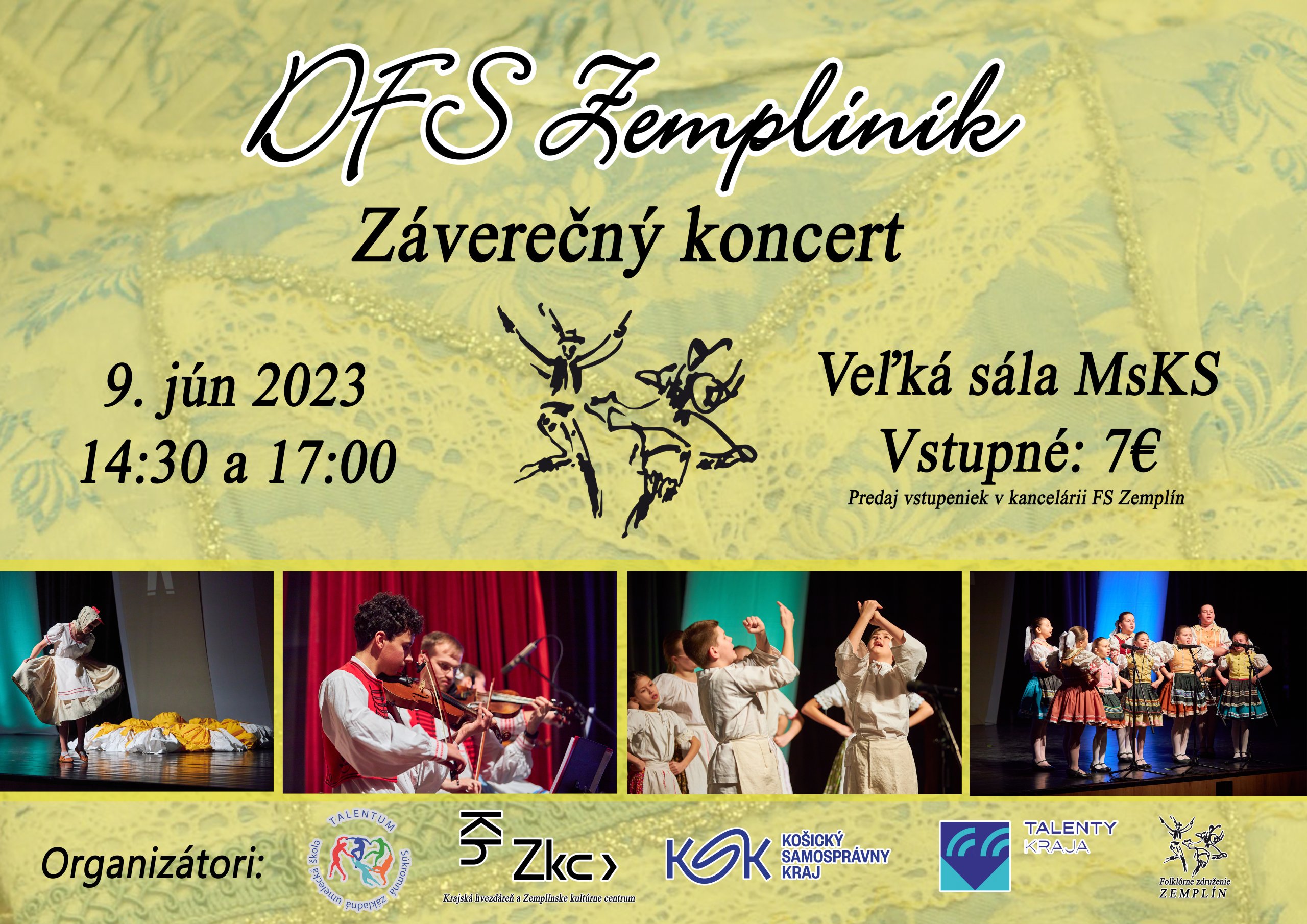 Záverečný koncert DFS Zemplínik