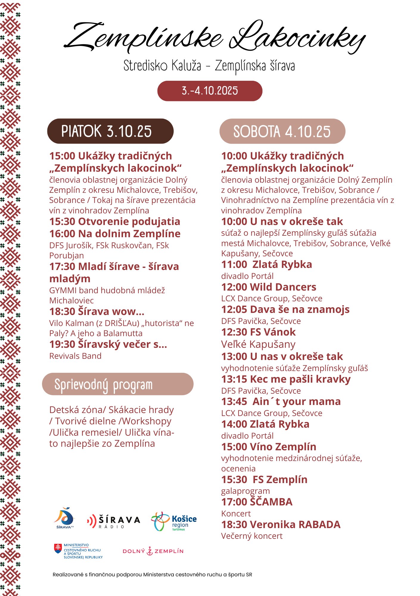 Zemplínske lakocinky 2025