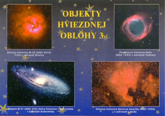 Objekty hviezdnej oblohy 3