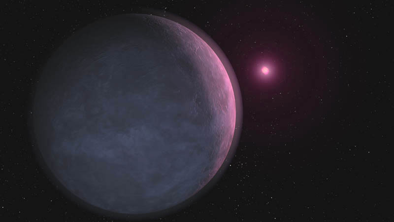 malá exoplanéta